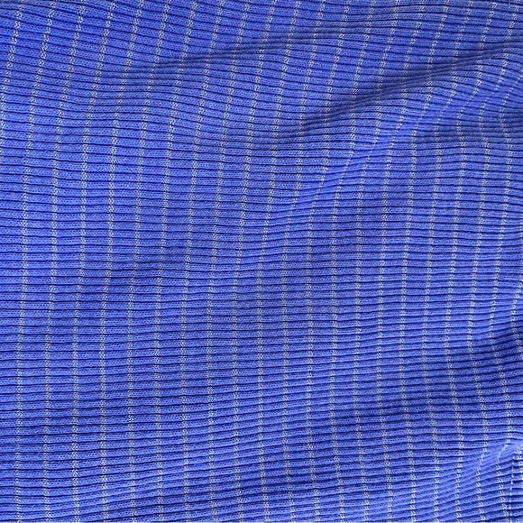 Fresh Produce Sz XXL Blue/Silver Ribbed Cotton Full Zip Hoodie Starfish Coastal - Picture 11 of 11